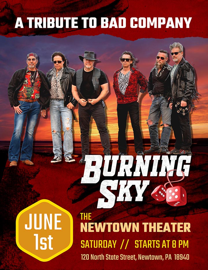 Newtown Theater - Burning Sky Band - June 1, 2024